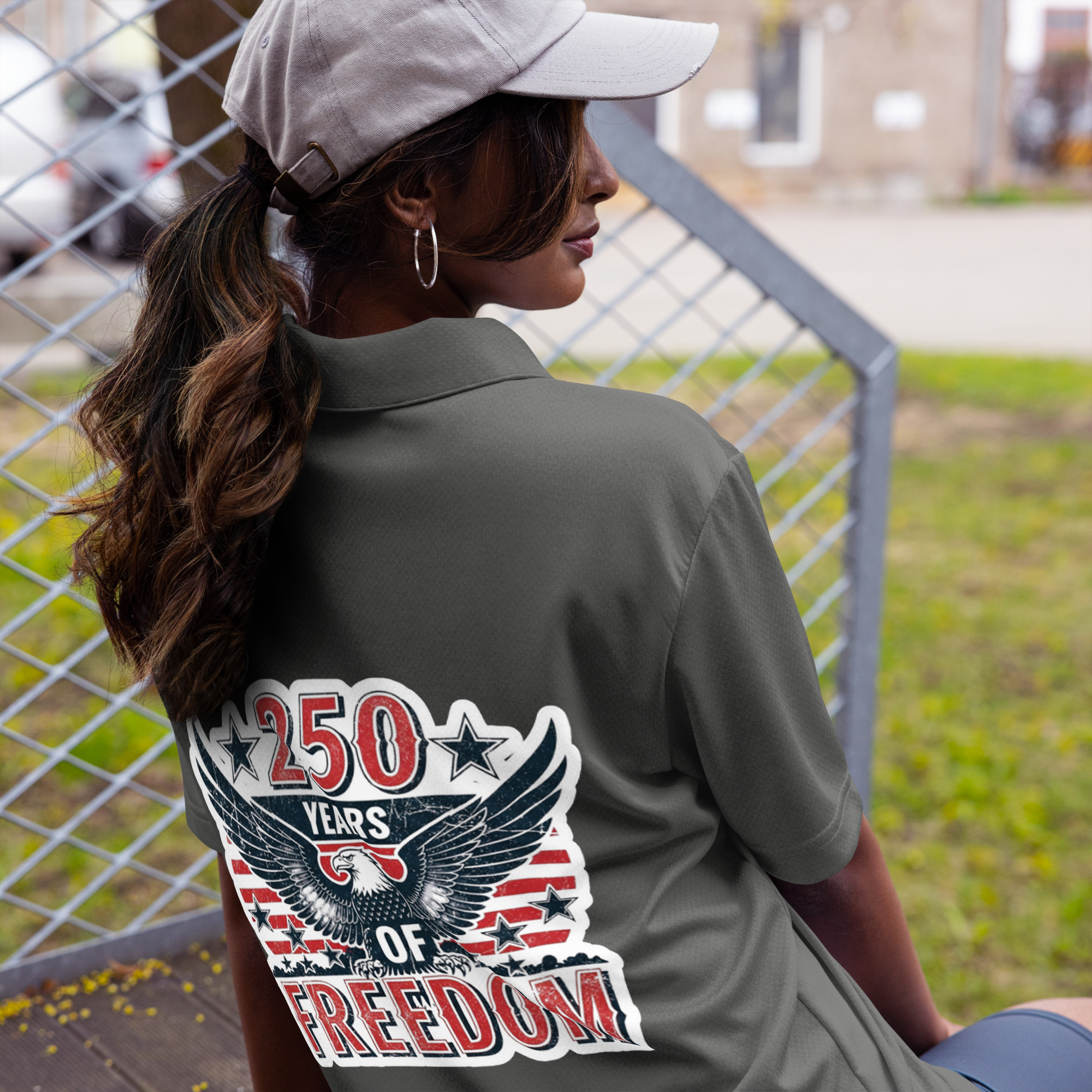 adidas space-dyed polo - Image 2