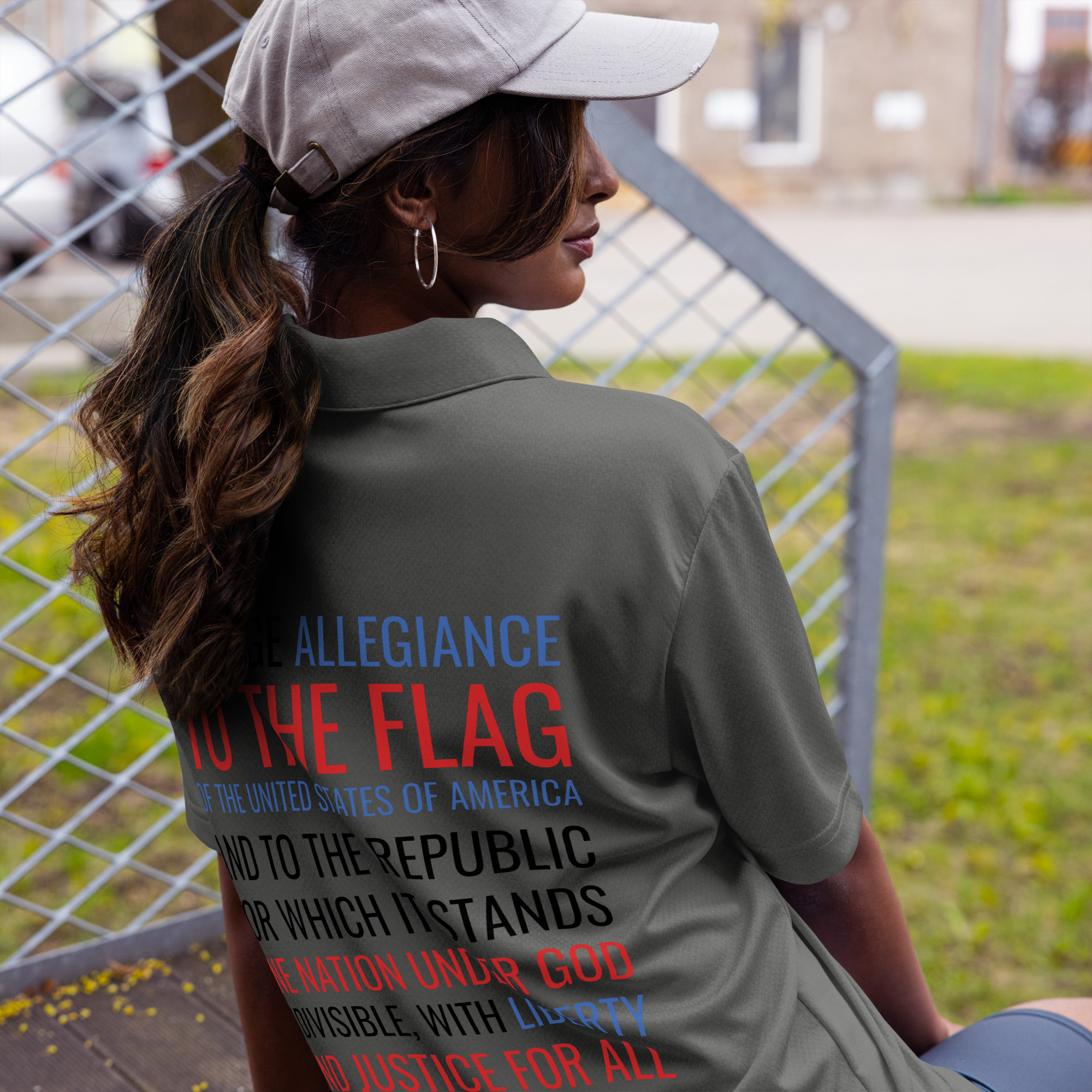 adidas space-dyed polo - Image 2