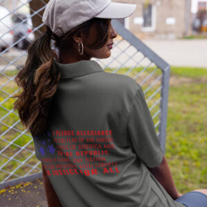 adidas space-dyed polo