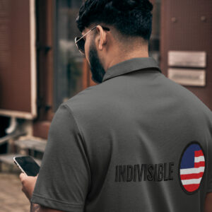 adidas space-dyed polo