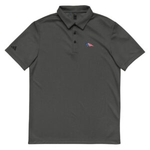 adidas space-dyed polo