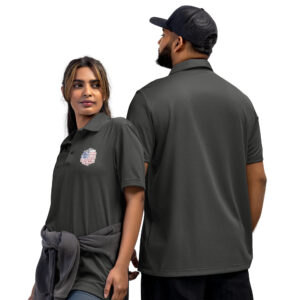 adidas space-dyed polo