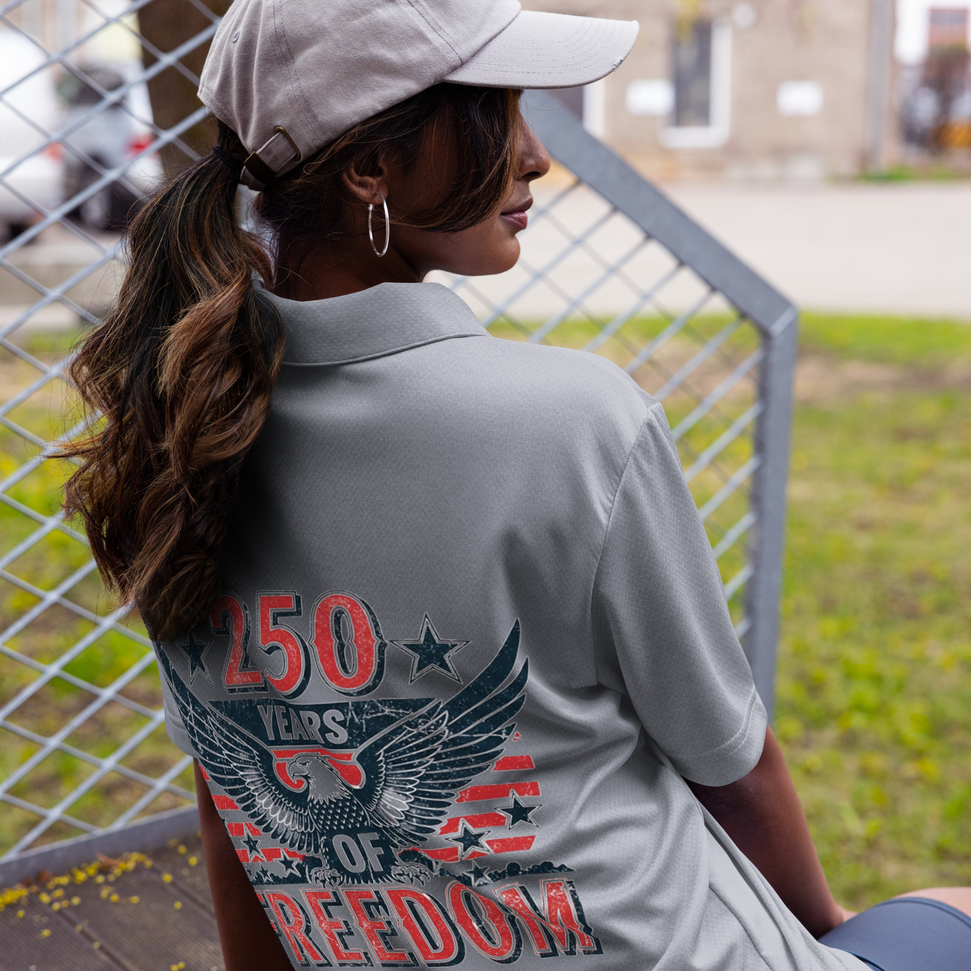 adidas space-dyed polo - Image 2