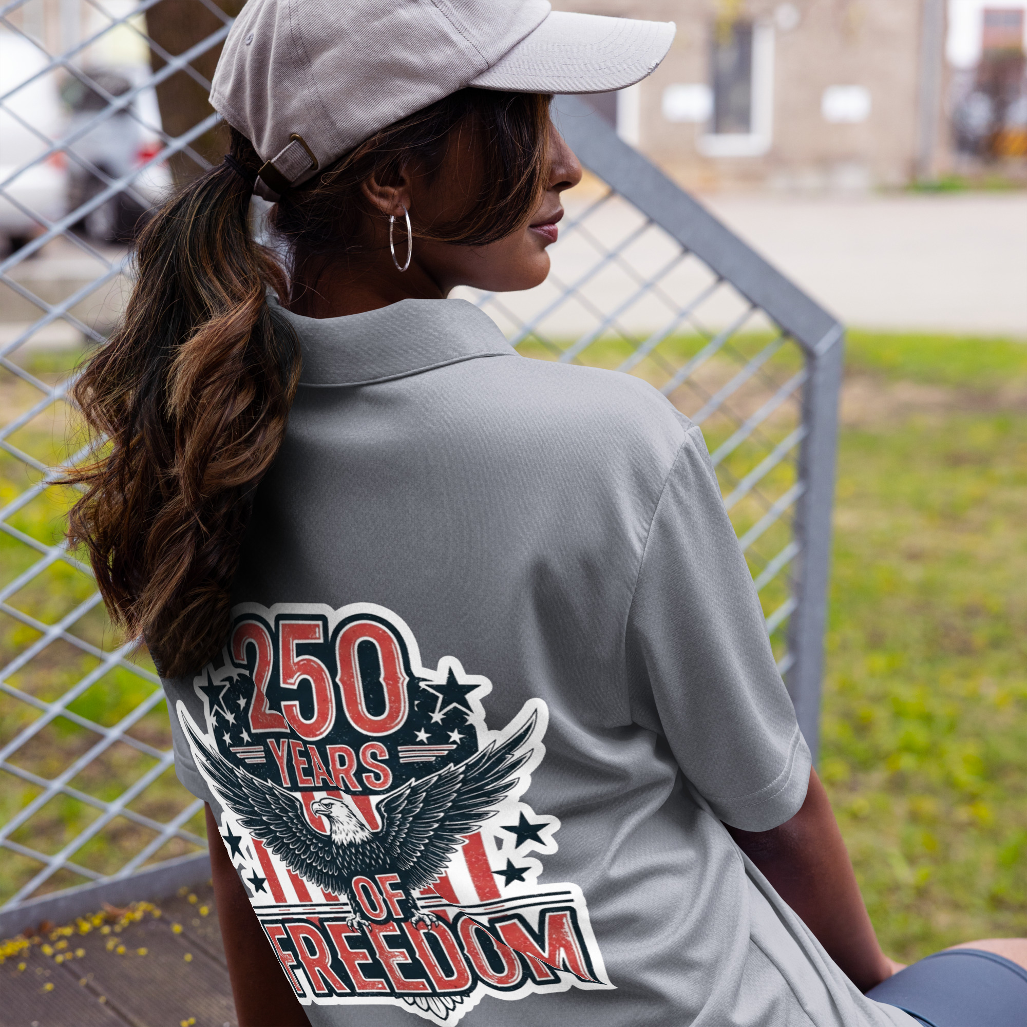 adidas space-dyed polo - Image 2