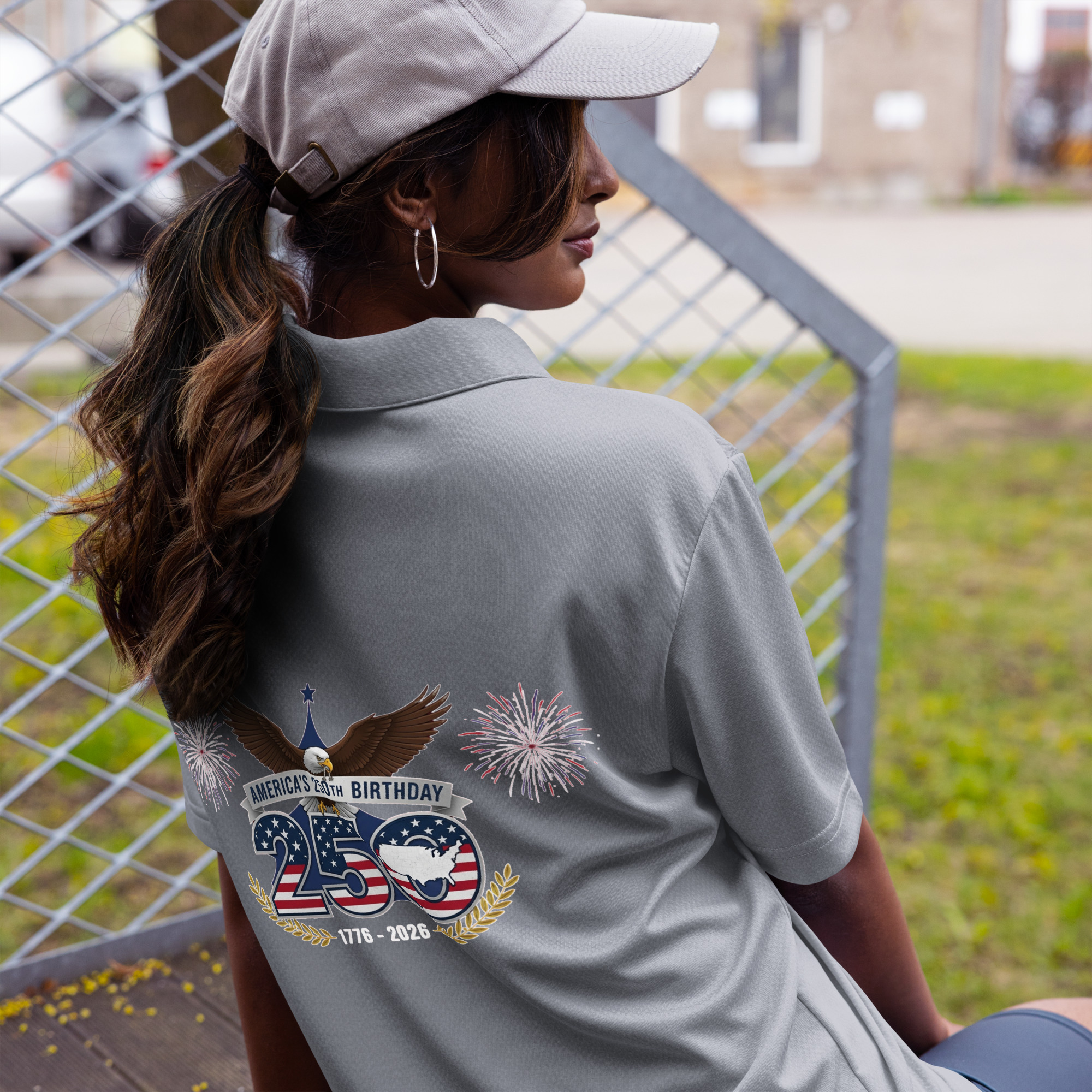 adidas space-dyed polo - Image 2