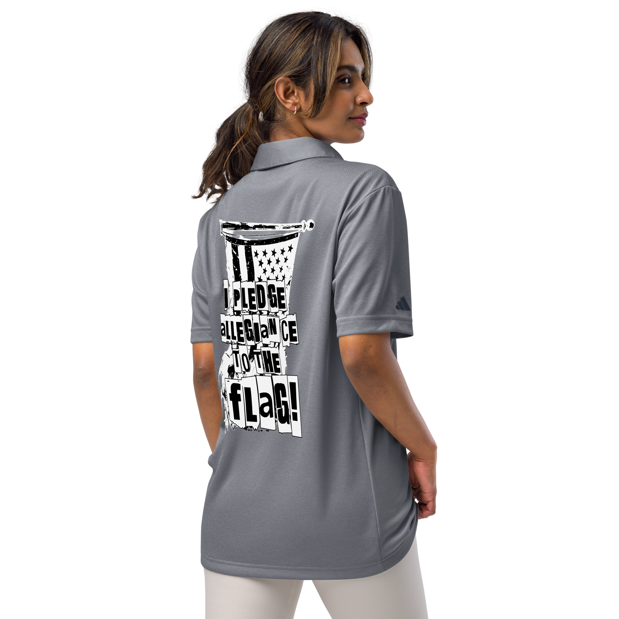 adidas space-dyed polo - Image 8