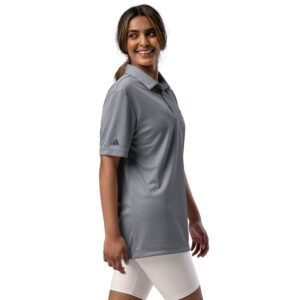 adidas space-dyed polo