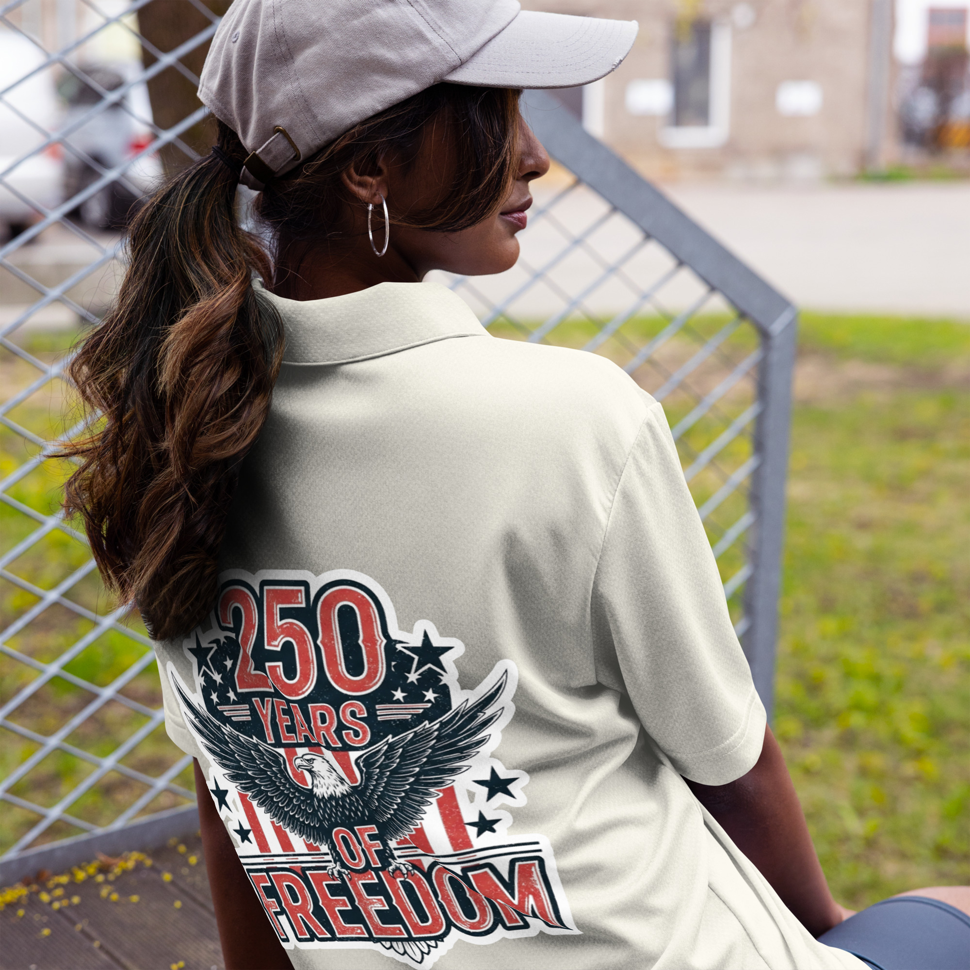 adidas space-dyed polo - Image 3