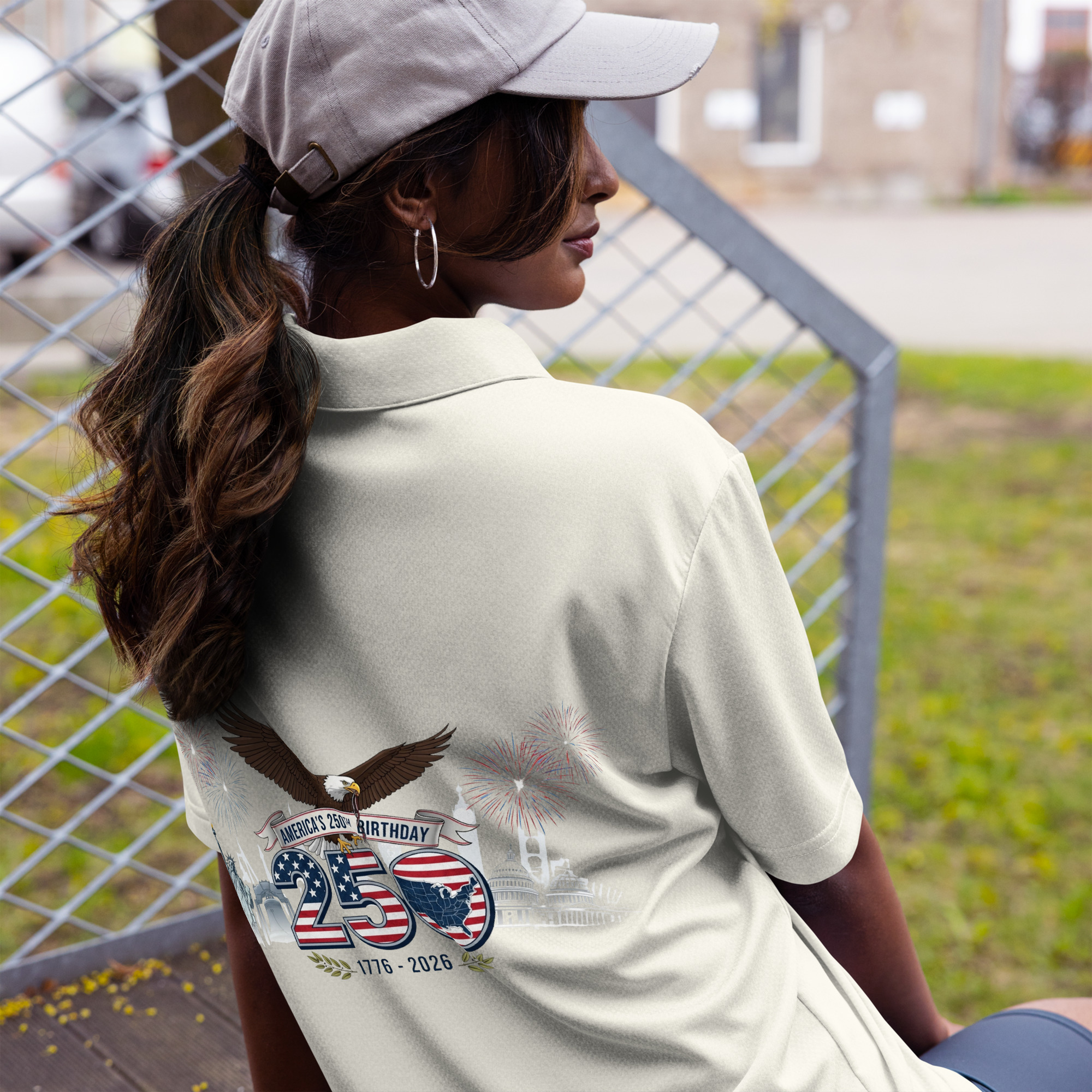 adidas space-dyed polo - Image 3