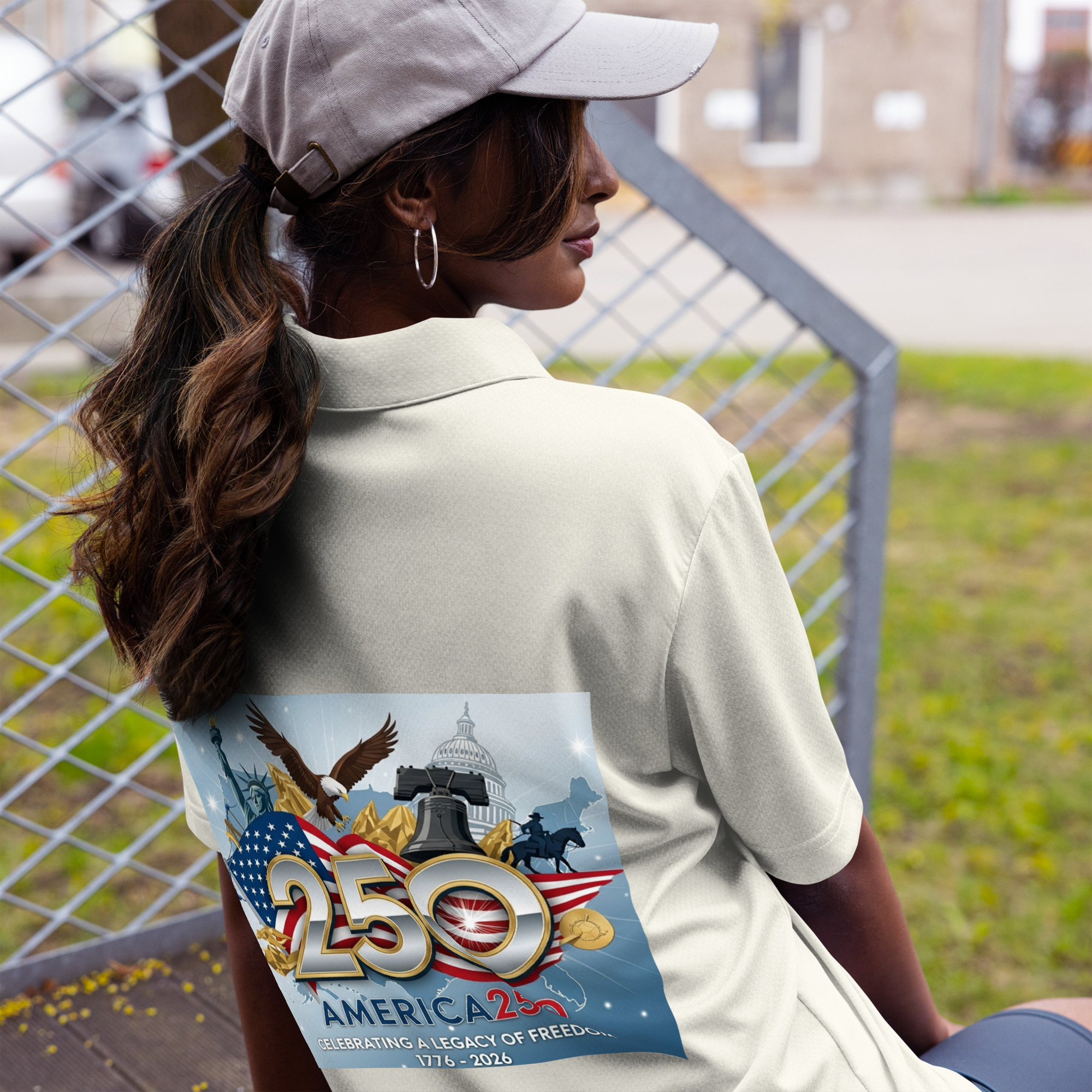 adidas space-dyed polo - Image 3