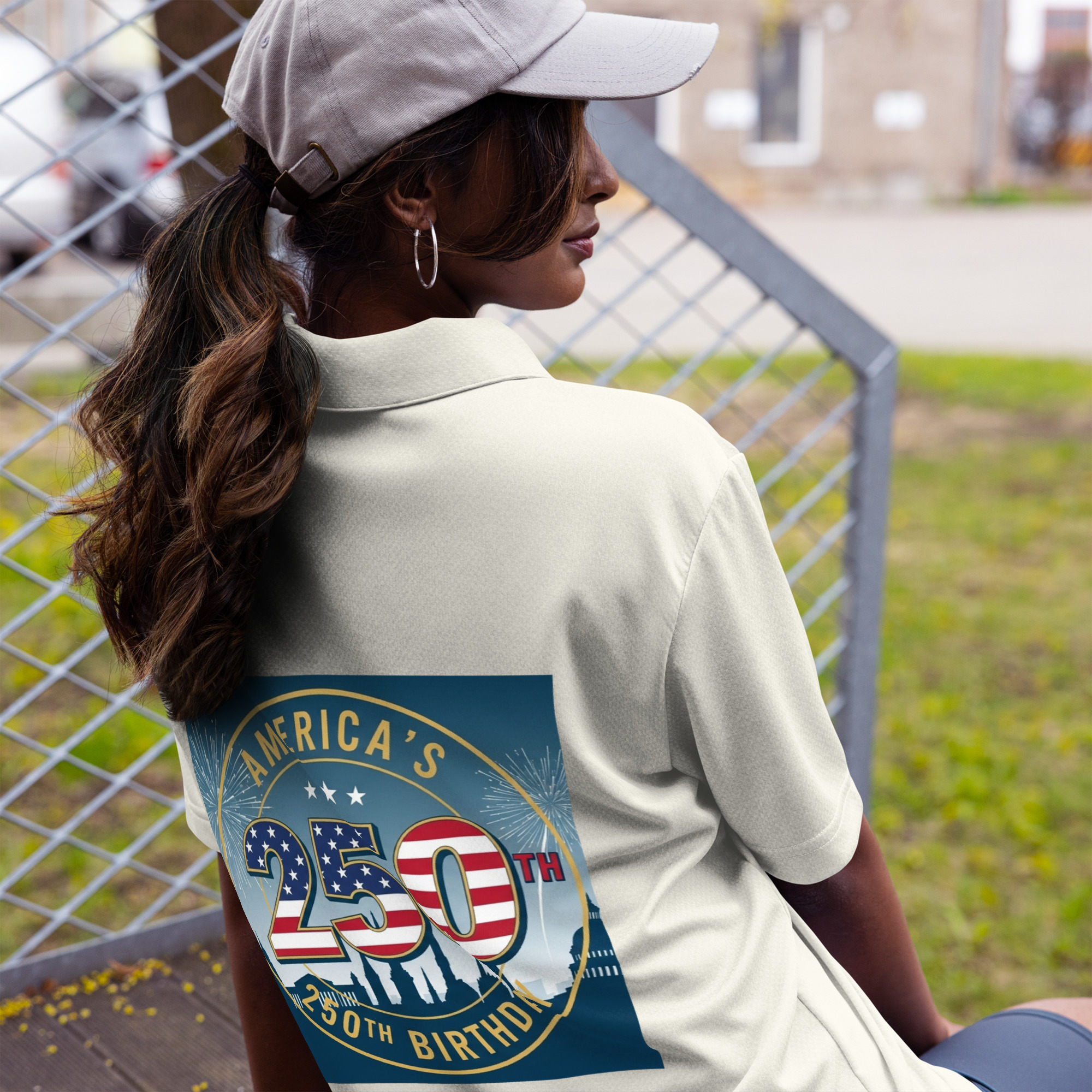 adidas space-dyed polo - Image 3