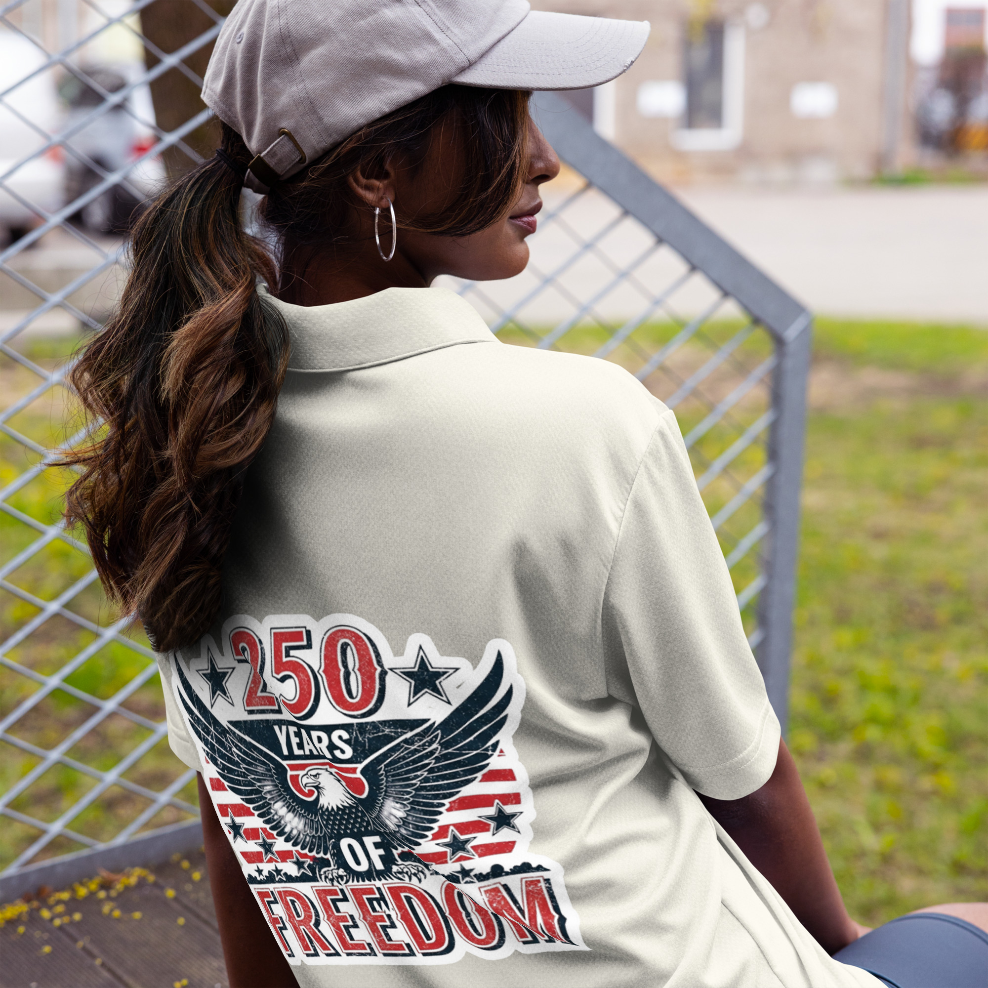 adidas space-dyed polo - Image 3