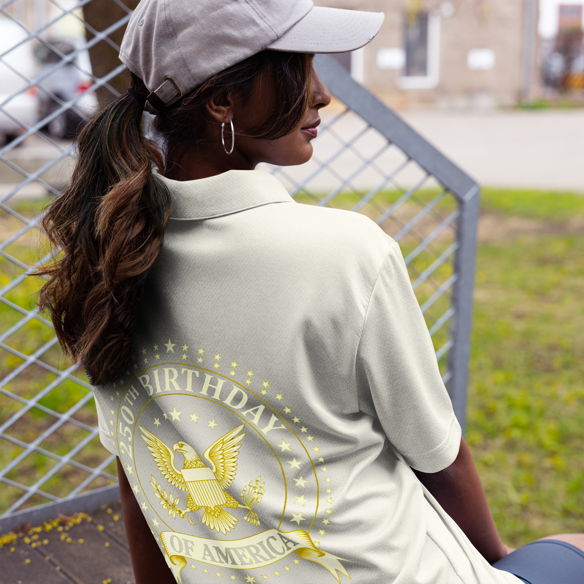 adidas space-dyed polo - Image 3