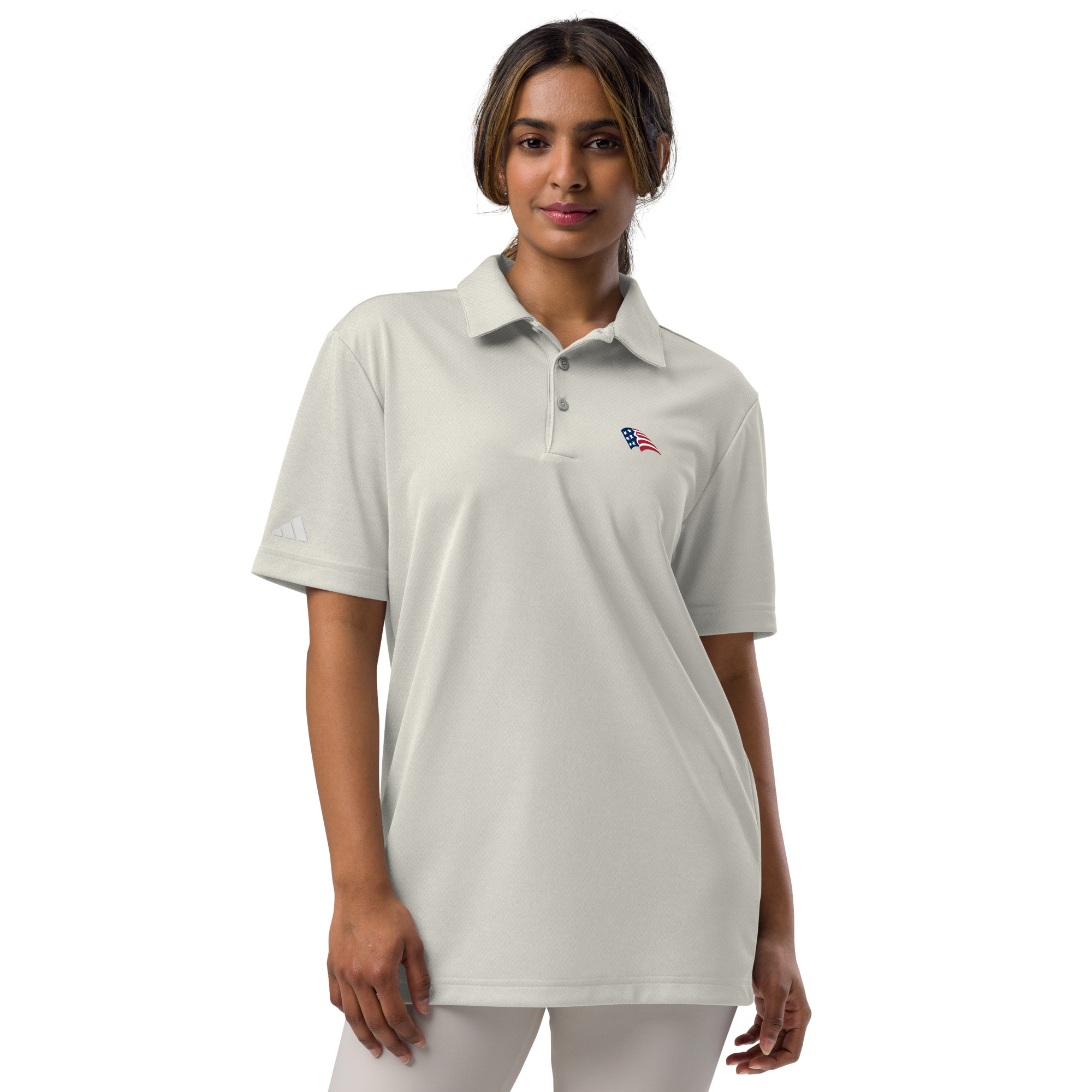 adidas space-dyed polo - Image 9