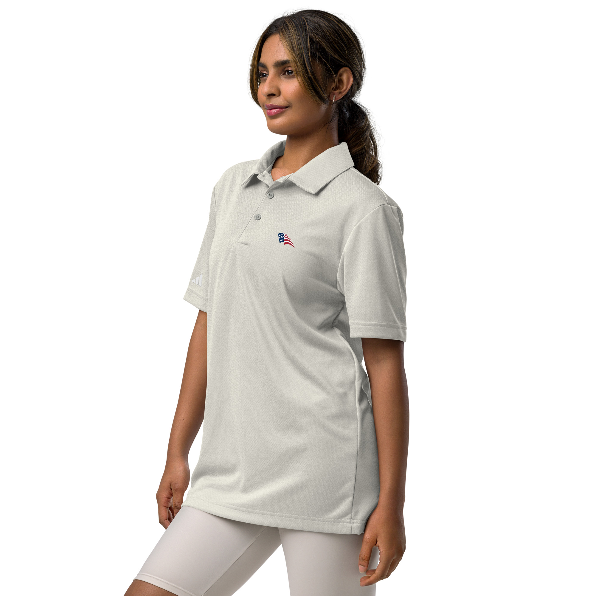 adidas space-dyed polo - Image 10