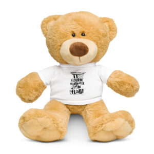 Teddy bear with a t-shirt