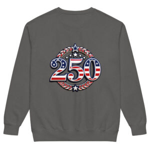 Unisex garment-dyed sweatshirt