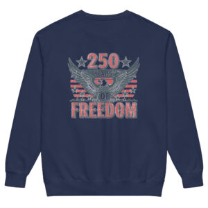 Unisex garment-dyed sweatshirt