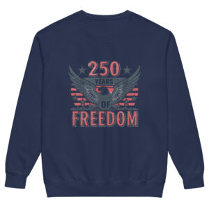 Unisex garment-dyed sweatshirt