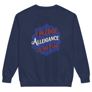 Unisex garment-dyed sweatshirt