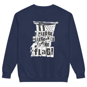 Unisex garment-dyed sweatshirt