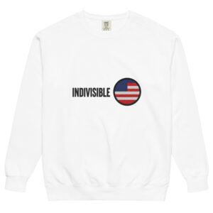 Unisex garment-dyed sweatshirt