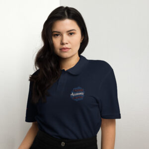 Unisex pique polo shirt