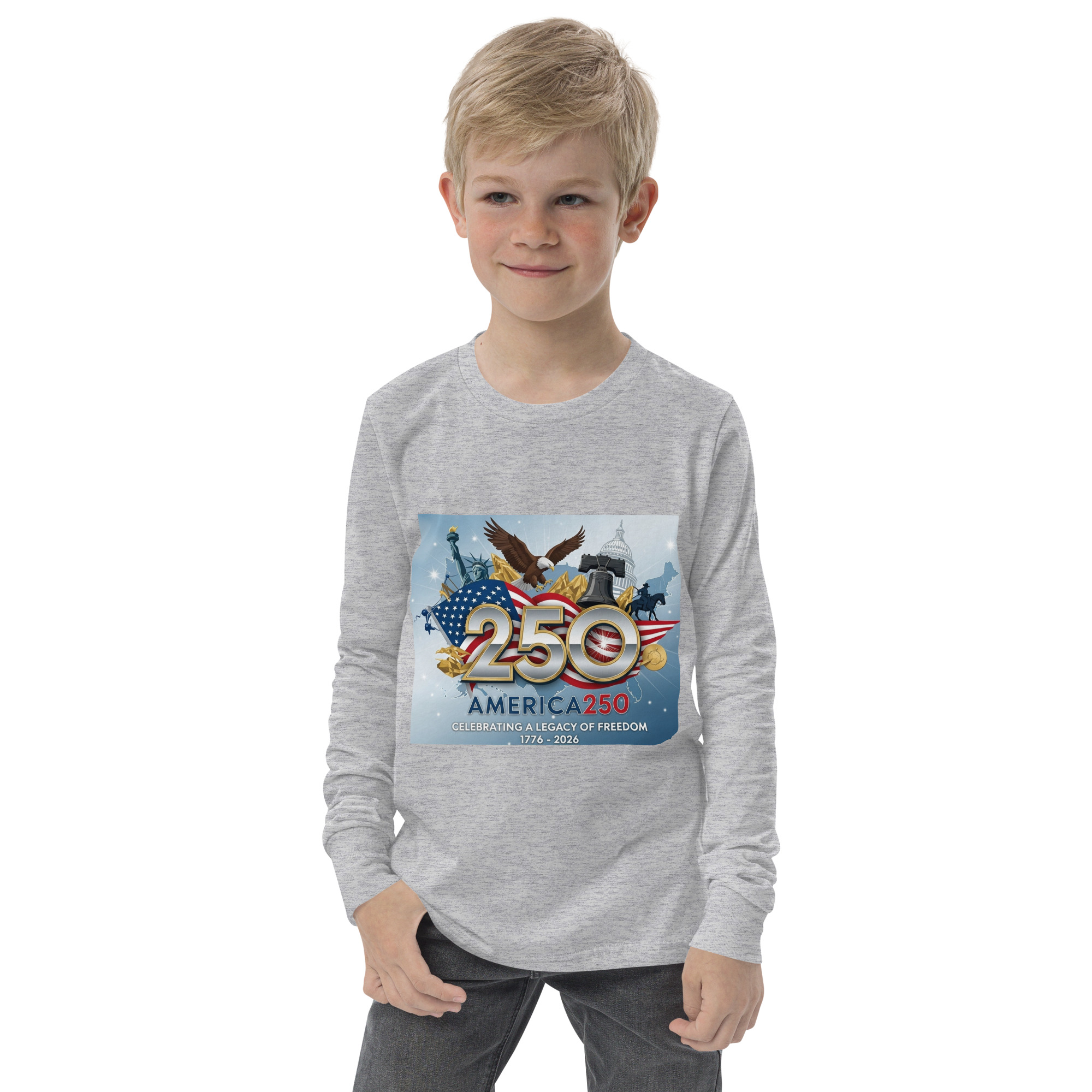 Youth long sleeve tee - Image 10