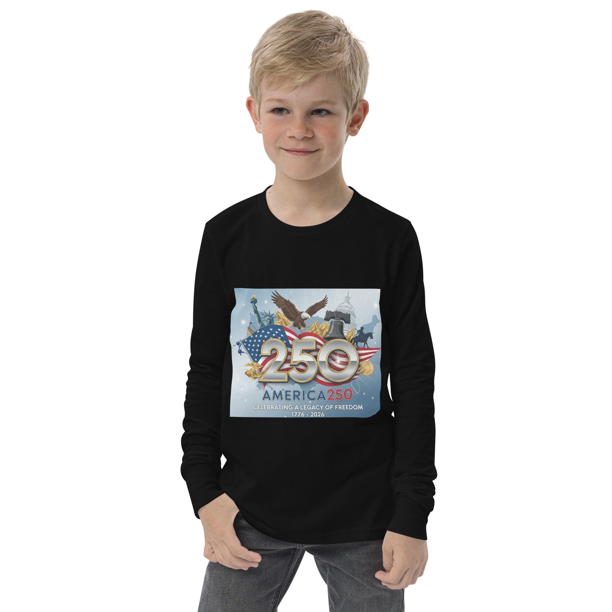 Youth long sleeve tee