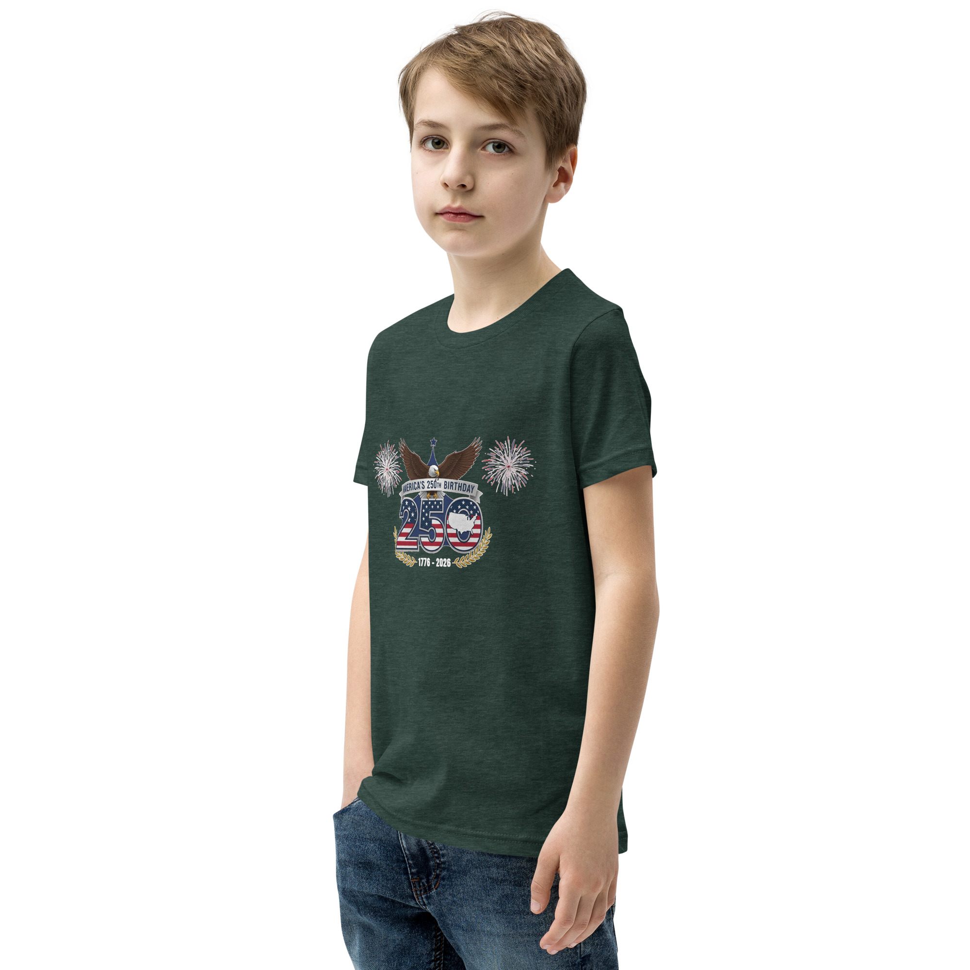 Youth Short Sleeve T-Shirt - Image 19